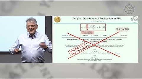Klaus von Klitzing   Lectures   Lindau Mediatheque