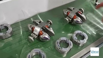 Automatic Double Station 2 Pole Stator Coil Winding Machines Univerval Motor Winder Equipments