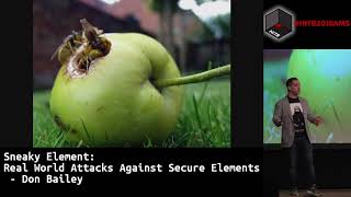 #HITB2018AMS D1T1 - Real World Attacks Against Secure Elements - Don Bailey screenshot 5