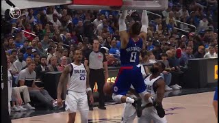 James Harden lobs it to Russell Westbrook for the JAM 💥