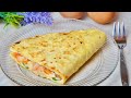 Потрясающий Вкусный Ужин или Завтрак за 5 минут на сковороде ! Быстро и Вкусно! Простой рецепт!