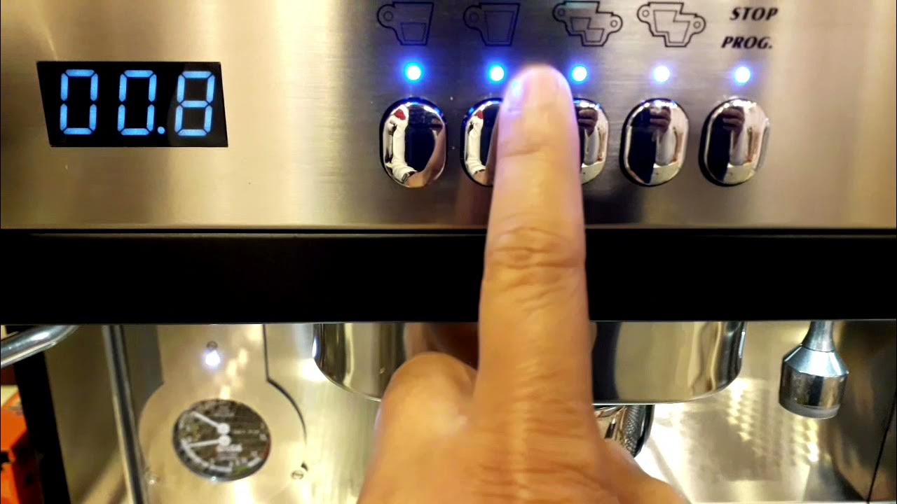 WEGAESPRESSOMACHINE HOW TO BACKWASH WEGA ESPRESSO MACHINE... YouTube