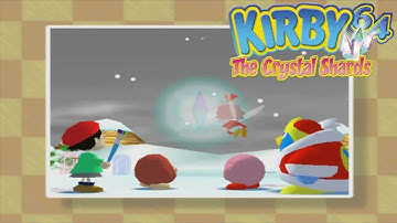 Kirby 64: The Crystal Shards Walkthrough | Level 5 - Shiver Star (ALL Crystal Shards)