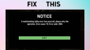 How To Fix "A matchmaking lobby error has occurred" in Call of duty Warzone mobile