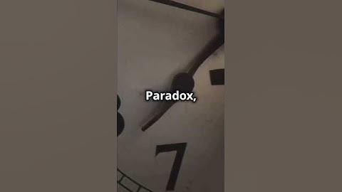 Grandfather Paradox: Can You Erase Your Own Existence?