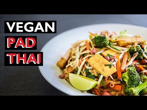 Vegan pad Thai, from the video