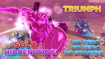 [NO MERC BASE/MEDIC/SWARMER] Solo Hidden Wave Triumph || Tower Defense Simulator