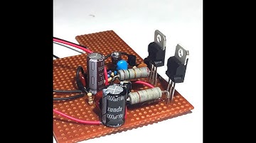 TIP41C,TIP42C SINGLE ENDED TRANSISTOR AMPLIFIRE #TRANSISTORS #CIRCUITS #SPEAKERS