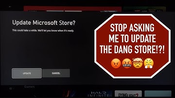 Update Microsoft Store? - Noooo! and STOP ASKING ME!?! 🤬😡😤
