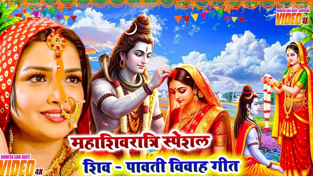 महाशिवरात्रि शिव विवाह गीत।।रोईले महादेव झरेला दुनु नैना गौरा से छुट्टी गइले साथ #शिव_विवाह_गीत