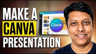 How to Make a Canva Presentation with Pictures and Text | FAST &amp; BEAUTIFUL Results
