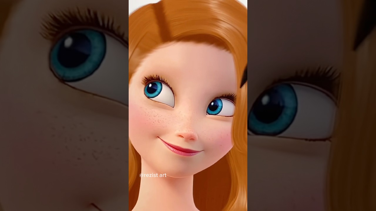 Anna’s transformation ❤️💜 