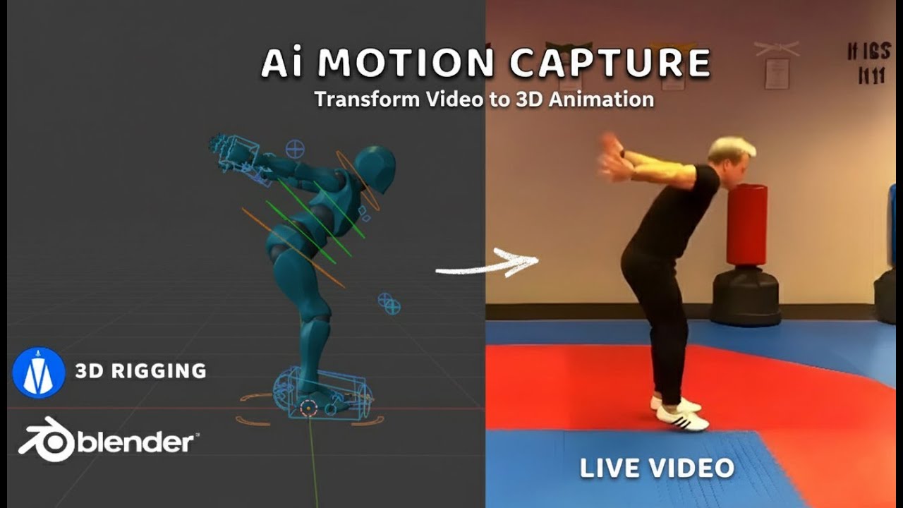 AI Motion Capture with Just 1 Video! 🤯 | QuickMagic Full Tutorial + Blender Workflow