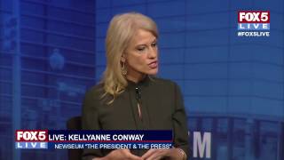 FOX 5 LIVE: Live from the Newseum: KellyAnne Conway & Sean Spicer; Tillerson in Moscow
