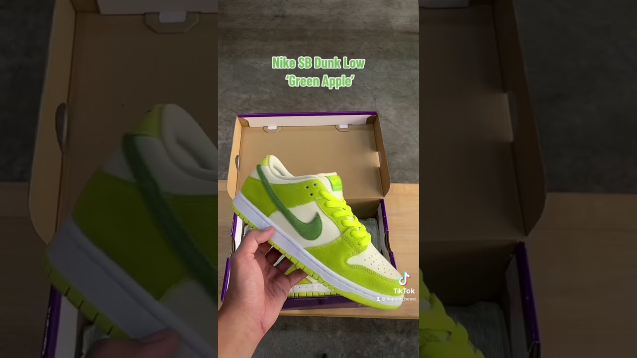 Nike SB Dunk Low (Green Apple) 