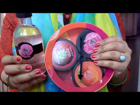 The bodyshop haul 2,  the body shop british Rose collection, luxury skincare products