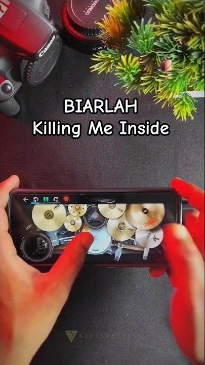 Killing Me Inside - Biarlah ( Real Drum Cover )