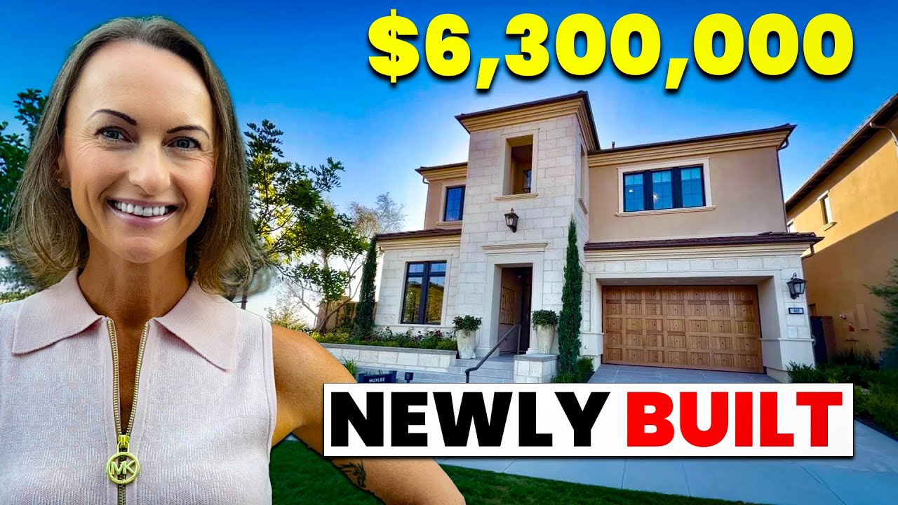 Must See Newly Built Luxury Home Tour in Irvine CA