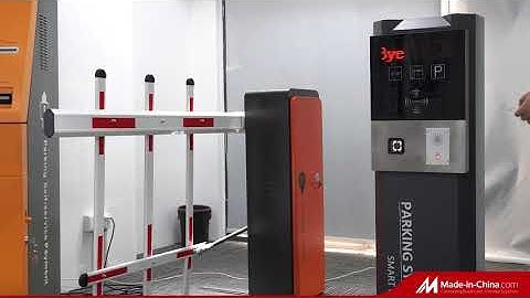 TGW Smart RFID Card & Ticket parking system with payment station