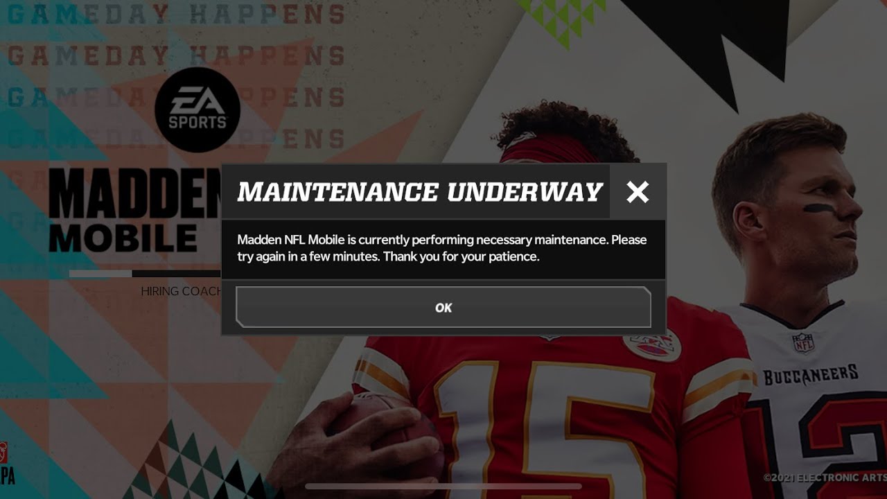 WHEN WILL MAINTENANCE END!? - Madden Mobile 22 Updates