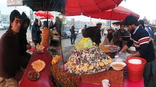 Breakfast in Kabul Afghanistan | Popular Street Food in New Year | Subha Ka nashta |Traditional Food