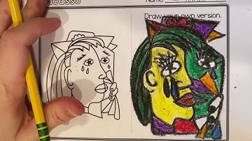 Google Classroom Art Assignment Abstract Portraits/ Week of 3.30: Grade.2