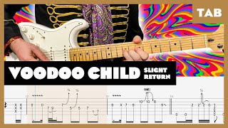 Jimi Hendrix - Voodoo Child (Slight Return) - Guitar Tab | Lesson | Cover | Tutorial Resimi