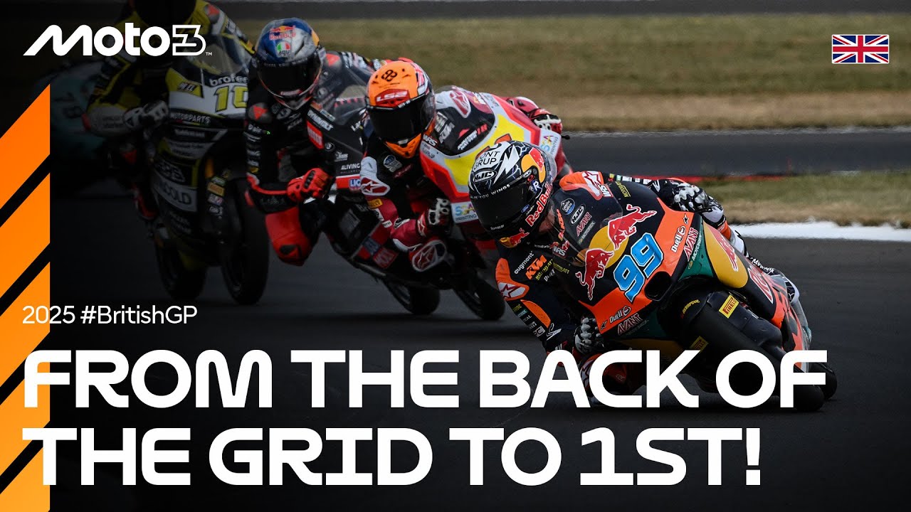 From last to 1st: Rueda's showstopping comeback 🚀 | 2025 British GP