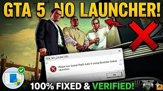 GTA 5 ERR_NO_LAUNCHER Fix 2026 | How to Play GTA V Without Rockstar Launcher
