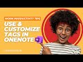 Make Your Information Super Organized With This OneNote Tip!