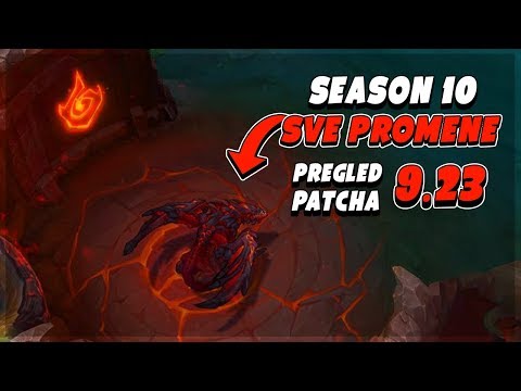 Season 10 SVE PROMENE - Pregled patcha 9.23 *Velike JUNGLE promene*