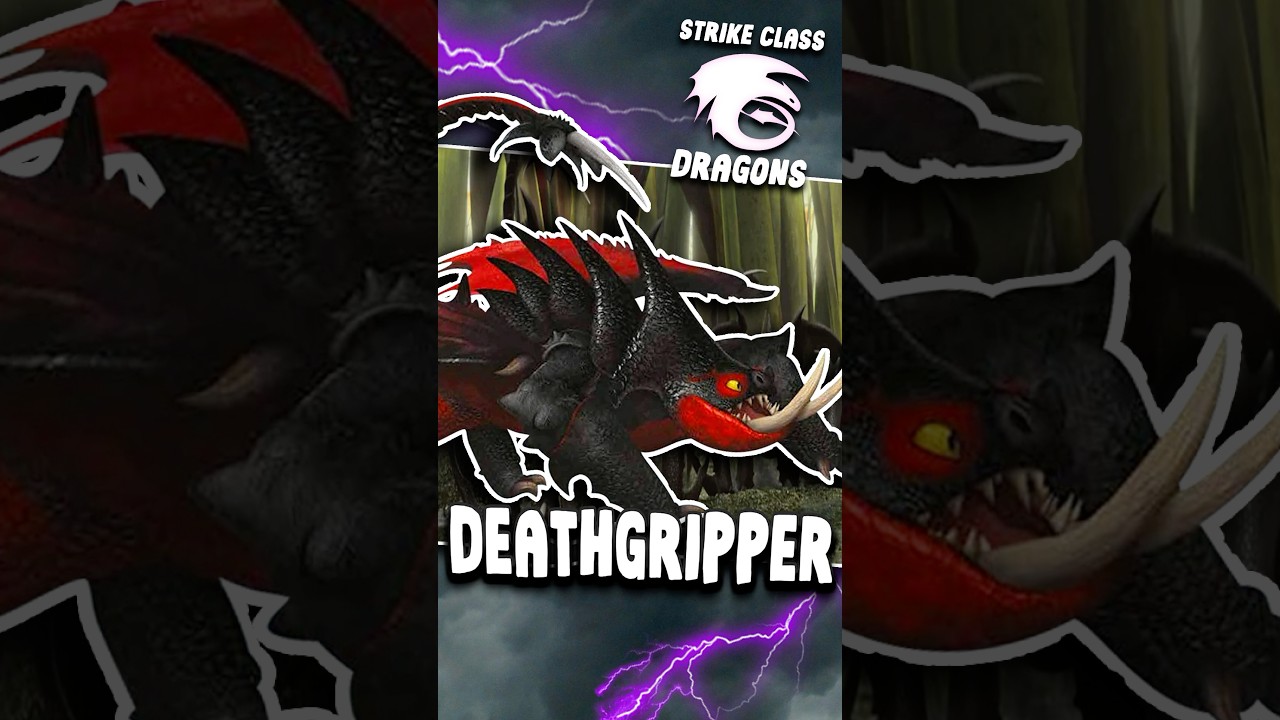 Dragon Guide: Deathgripper EXPLAINED #dragon   #httyd2 #httyd3 #shorts #httyd #howtotrainyourdragon