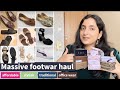 ***😱Huge Myntra Footwear Haul for Women | Heels, Flats, Sneakers etc 👠👟🥿 #trending #fashion #viral