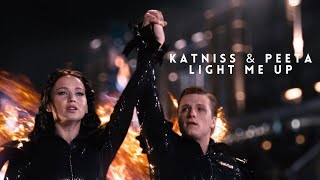 Katniss & Peeta | light me up