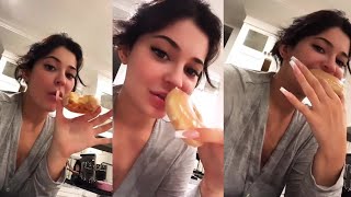 Famous Kylie Jenner | Eating Krispy Kreme Doughnuts Profile