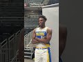 Behind-the-Scenes of Ivica Zubac & Kobe Brown's Media Day in Indy 👀🤳
