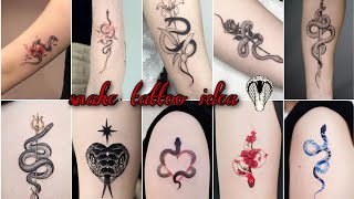 Snake Tattoo Idea Tattoo Design Tattoo Idea Snake Tattoo Design On A Hand