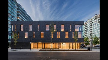 Full time lapse Mass Timber 3 storey Passive House Construction