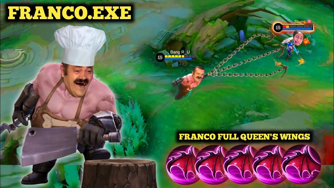 FRANCO.EXE || BIKIN ULAH LAGI DENGAN FULL ITEM QUEEN'S WINGS
