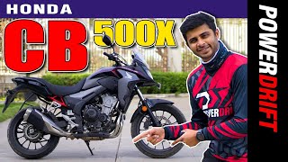 Honda CB500X : First Ride Review : PowerDrift