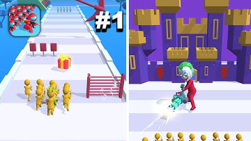 Gun Clash 3D: Imposter Battle -  Hyper Hybrid Casual - Gameplay Walkthrough (iOS & Android)