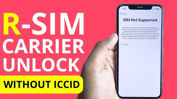 iPhone Carrier Unlock - Gevey/R-Sim Work Without iCCID Code [ Last Update 2022 ]