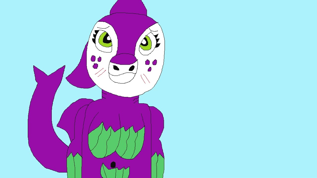 Echo the Dolphin (Modern Sonic) Leaf Clothing Animation by J.A. Ealy (AAP)