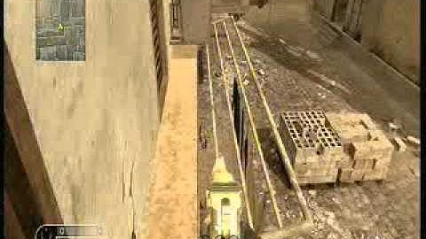 cod4 how to get out of backlot non oldschool