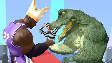 Max LEVEL in Muscle Rush 💪 - All Levels Gameplay Android,ios Gameplay Max KJ1AE