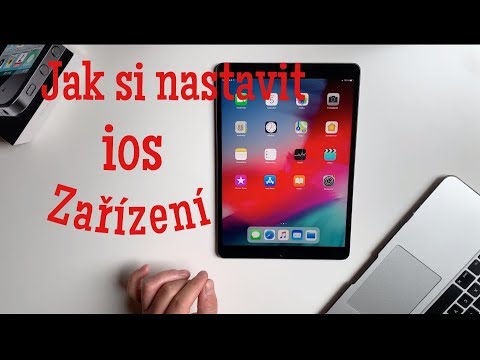 Jak si nastavit iPad, iPhone.