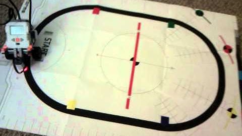 Follower using Lego and Simulink