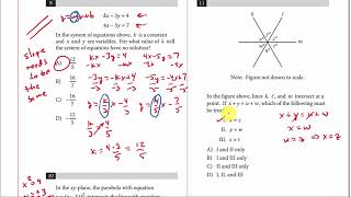 SAT Math Prep - No Calculator Practice Test 3