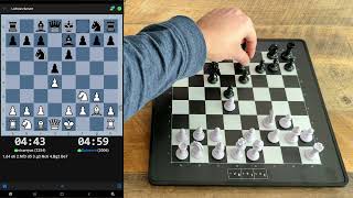 Lichess game with Millennium eONE on the ChessLink app screenshot 1