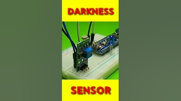 Darkness Sensor Circuit #shorts #electrical #arduino #tech